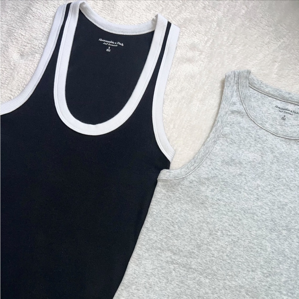 A&F Essentials Tank Bundle NWOT - Picture 3 of 7